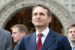 Giám đốc Cơ quan Tình báo Nước ngoài của Nga - ông Sergey Naryshkin. Ảnh: THE TIMES OF ISRAEL
