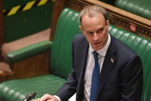 Ngoại trưởng Anh Dominic Raab.