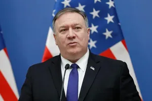 Ngoại trưởng Mỹ Mike Pompeo. Ảnh: LASZLO BALOGH/GETTY IMAGES