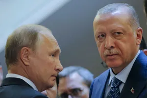 Nga và Thổ Nhĩ Kỳ là hai cường quốc có lợi ích liên quan trực tiếp nhất tới các bên xung đột ở Nagorno-Karabakh - Ảnh minh họa. Ảnh: AP