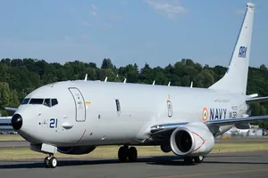 Máy bay săn ngầm P-8I Poseidon của Ấn Độ.