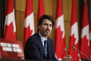 Thủ tướng Canada Justin Trudeau. Ảnh: BLOOMBERG