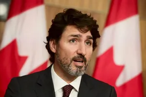 Thủ tướng Canada Justin Trudeau. Ảnh: AP