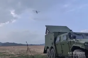 Trung Quốc thử nghiệm máy bay tự sát không người lái. Ảnh: SOUTH CHINA MORNING POST