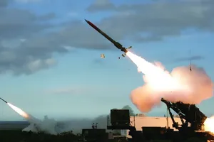 Mỹ phóng thử hệ thống phòng thủ Patriot tại căn cứ quân sự bang New Mexico hồi tháng 3-2018. Ảnh: REUTERS 