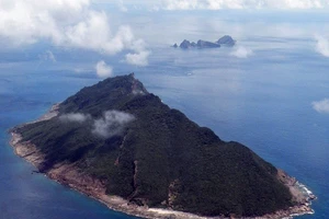 Quần đảo Senkaku /Điếu Ngư bao gồm tám đảo nhỏ không có người ở ở biển Hoa Đông. Ảnh: AFP