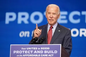 Ông Joe Biden phát biểu về đại dịch COVID-19 tại bang Delaware hôm 28-10. Ảnh: AP