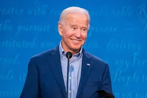Ứng viên Dân chủ Joe Biden. Ảnh: ADAM SCHULTZ 