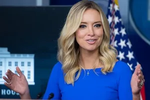 Thư ký báo chí Nhà Trắng Kayleigh McEnany. Ảnh: AFP