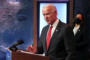 Tổng thống Mỹ đắc cử Joe Biden. Ảnh: REUTERS