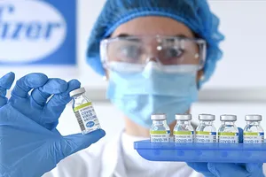 Vaccine ngừa COVID-19 do Pfizer và BioNTech hợp tác phát triển. Ảnh: GETTY