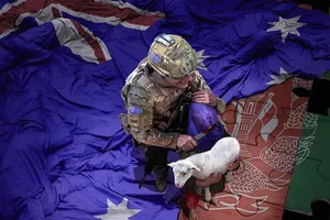 Hình ảnh do ông Triệu Lập Kiên đăng vào ngày 30-11 trên Twitter (đã bị dán nhãn "nhạy cảm"). Ảnh: TWITTER