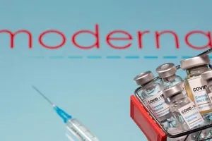 Tên công ty dược phẩm Mỹ Moderna.