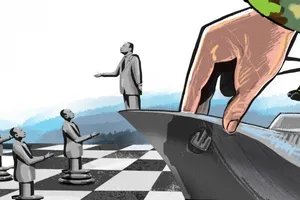 Đằng sau sự phô diễn lực lượng đổ bộ tấn công của Bắc Kinh tại Biển Đông. Ảnh: CRAIG STEPHENS