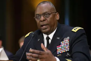 Tướng Lloyd Austin tại một phiên điều trần ở Thủ đô Washington D.C, ngày 16-9-2015.