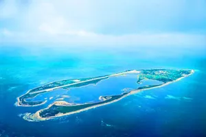 Quần đảo Đông Sa. Ảnh: CNA