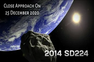 3 tiểu hành tinh sượt qua Trái đất dịp Giáng sinh