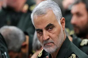 Chỉ huy Lực lượng Vệ binh Cách mạng Hồi giáo (IRGC) Qasem Soleimani.Ảnh: AP