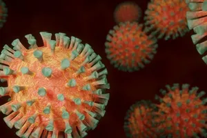 Ảnh minh hoạ cấu trúc của virus SARS-CoV-2 gây dịch COVID-19. Ảnh: PIXABAY