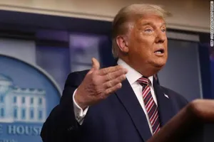 Tổng thống Mỹ Donald Trump.