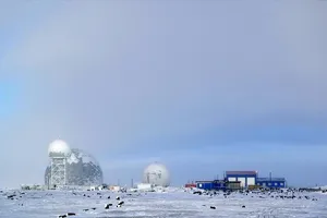 Căn cứ quân sự của Nga tại đảo Wrangel trên biển Chukchi. Ảnh: RT