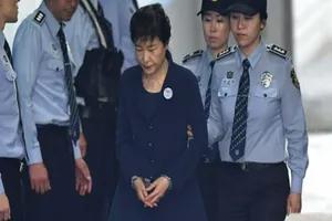 Cựu Tổng thống Park Geun-hye. Ảnh: Jung Yeon-Je/AFP/GETTY IMAGES