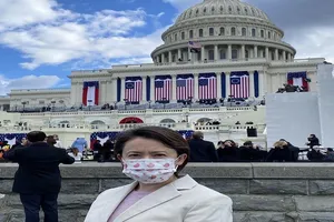 Đại diện Đài Loan tại Mỹ Tiêu Mỹ Cầm. Ảnh: FOCUS TAIWAN.