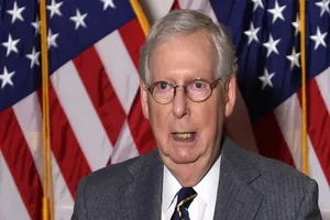 Lãnh đạo phe thiểu số Cộng hòa tại Thượng viện Mitch McConnell. Ảnh: GETTY IMAGES