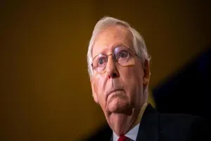 Lãnh đạo phe thiểu số Cộng hòa Thượng viện Mitch McConnell. Ảnh: GETTY IMAGES