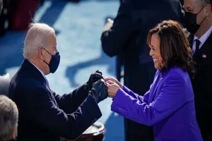 Tổng thống Joe Biden và Phó Tổng thống Kamala Harris. Ảnh: Drew Angerer/GETTY IMAGES.