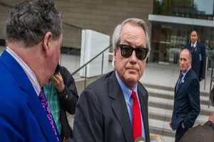 Ông Lin Wood - luật sư phụ trách loạt vụ kiện bầu cử của cựu Tổng thống Mỹ Donald Trump. Ảnh: GETTY IAMGES