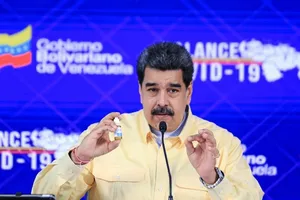 Tổng thống Venezuela Nicolas Maduro. Ảnh: AFP