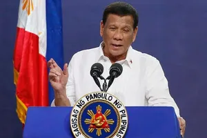 Tổng thống Rodrigo Duterte. Ảnh: AP