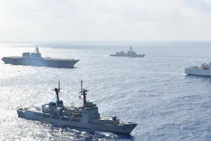 Ông Lorenzana nêu lý do Philippines không tham gia tập trận ở Biển Đông. Ảnh: ABS-CBN NEWS