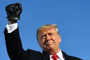 Cựu Tổng thống Donald Trump. Ảnh: Mandel Ngan/AFP/GETTY IMAGES