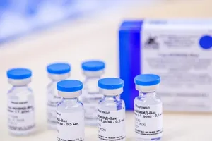 Những lọ vaccine Sputnik V do Nga phát triển.