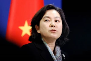 Người phát ngôn Bộ Ngoại giao Trung Quốc Hoa Xuân Doanh. Ảnh: REUTERS