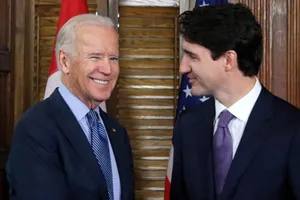 Tổng thống Mỹ, Thủ tướng Canada sắp có cuộc gặp đầu tiên. Ảnh: THE CANADIAN PRESS