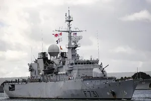 Tàu hộ vệ trinh sát Prairial của Pháp. Ảnh: US NAVY
