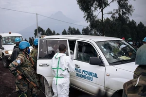 Đoàn xe Liên Hợp Quốc bị phục kích, Đại sứ Ý tại Congo thiệt mạng. Ảnh: AFP