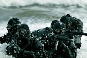 Lực lượng đặc nhiệm SEAL của Hải quân Mỹ. Ảnh: ROLEX MAGAZINE