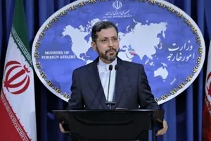 Phát ngôn viên Bộ Ngoại giao Iran Saeed Khatibzadeh.
