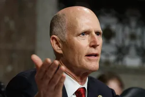 Thượng nghị sĩ Rick Scott. Ảnh: AP