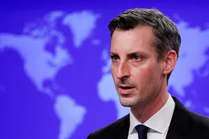 Người phát ngôn Bộ Ngoại giao Mỹ Ned Price. Ảnh: REUTERS