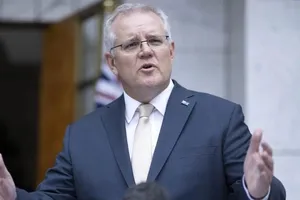 Thủ tướng Úc Scott Morrison. Ảnh: THE AUSTRALIAN