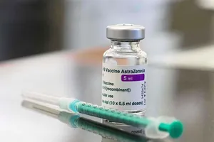 Một lo vaccine ngừa COVID-19 của AstraZeneca. Ảnh: AFP