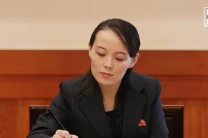 m gái của nhà lãnh đạo Kim Jong-un - bà Kim Yo Jong.
