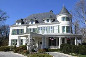 Dinh thự Phó Tổng thống Mỹ vào ngày 23-3-2017 tại thủ đô Washington D.C. 