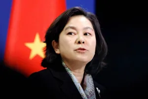 Người phát ngôn Bộ Ngoại giao Trung Quốc Hoa Xuân Oánh. Ảnh: REUTERS