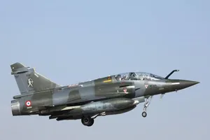 Máy bay tiêm kích Mirage 2000 của không quân Pháp.
